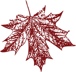 Canadian Handywoman Red Leaf